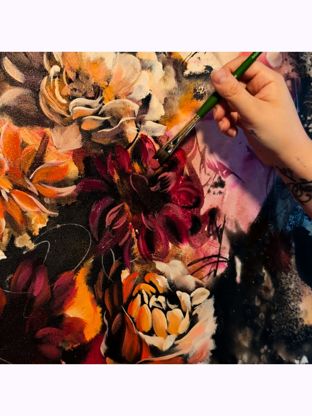 "The Petals of Fall's Spirit"