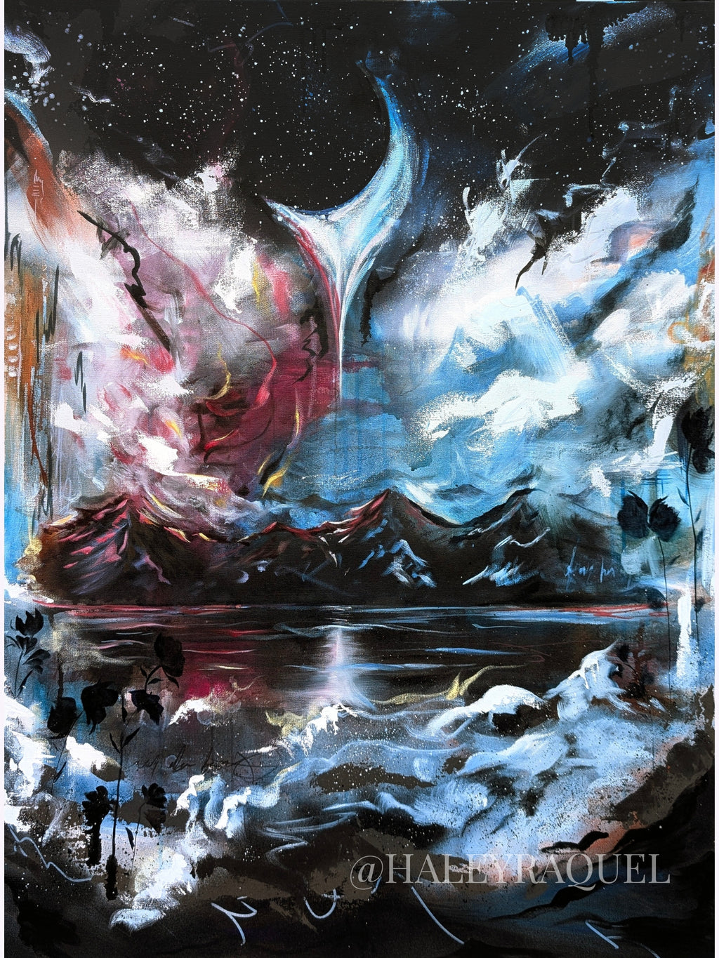 "As the Moon Pours From the Heart of the Sky"