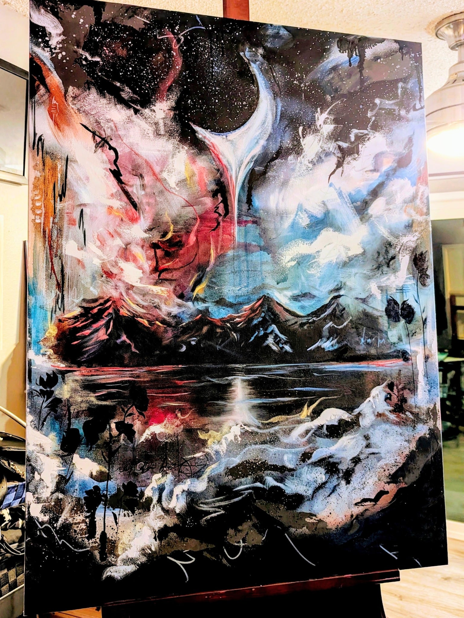 "As the Moon Pours From the Heart of the Sky"