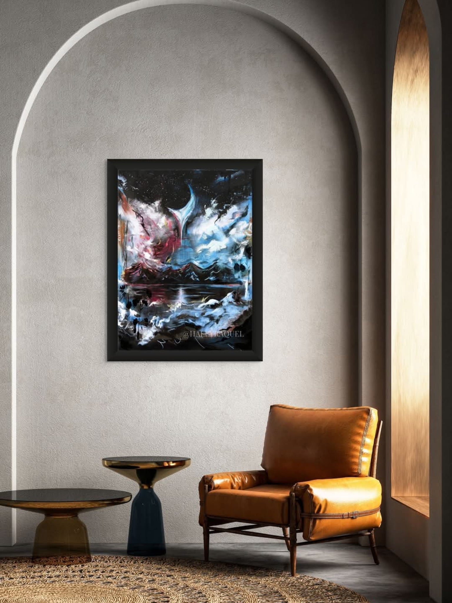 "As the Moon Pours From the Heart of the Sky"