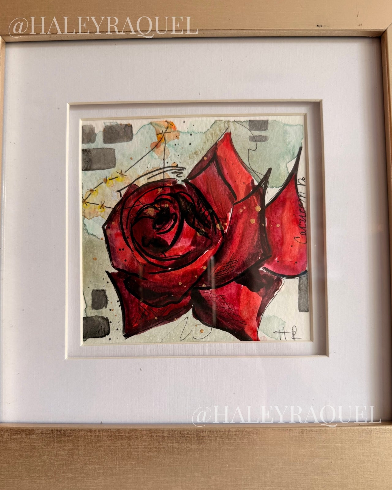 Capricorn: Red Rose