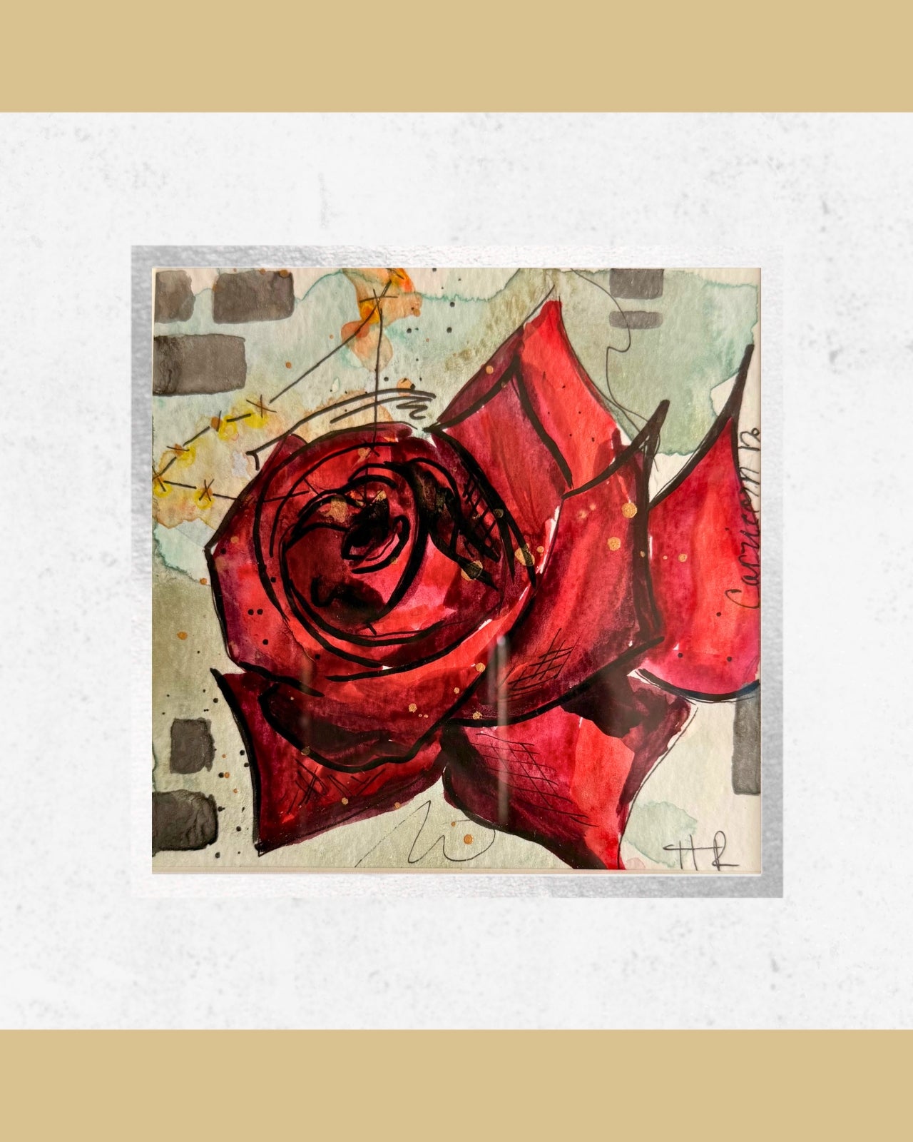 Capricorn: Red Rose